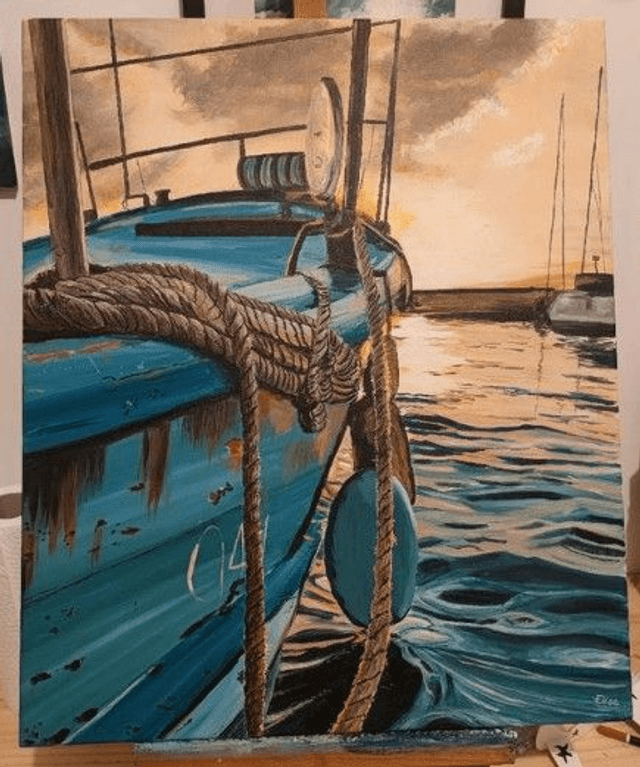 Bateau au port