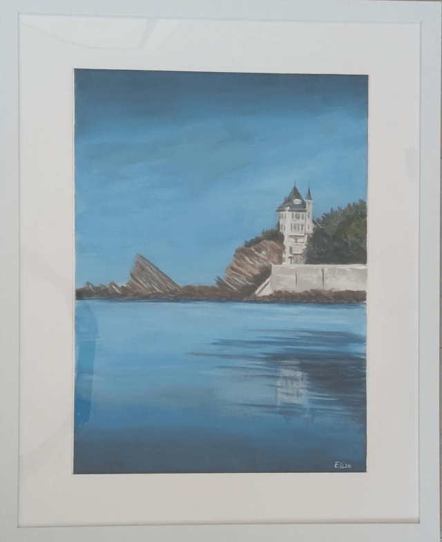 Ambiance bleue pour la Villa Belza 