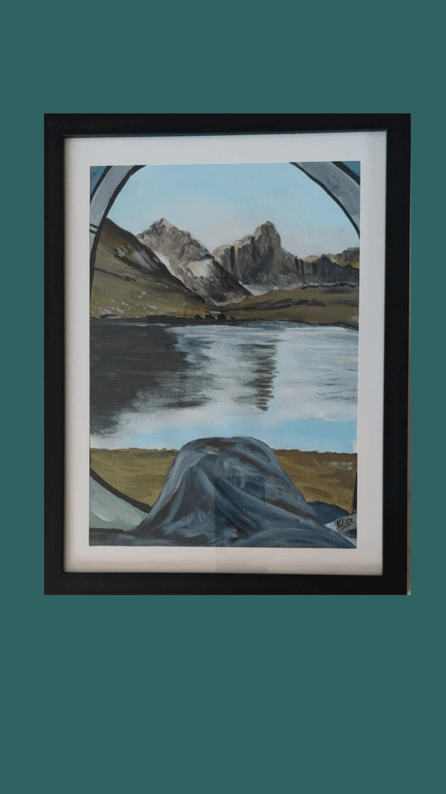 Réveil au sommet (lac d&#039;Ansabere)