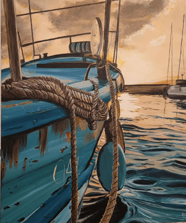 Bateau au port