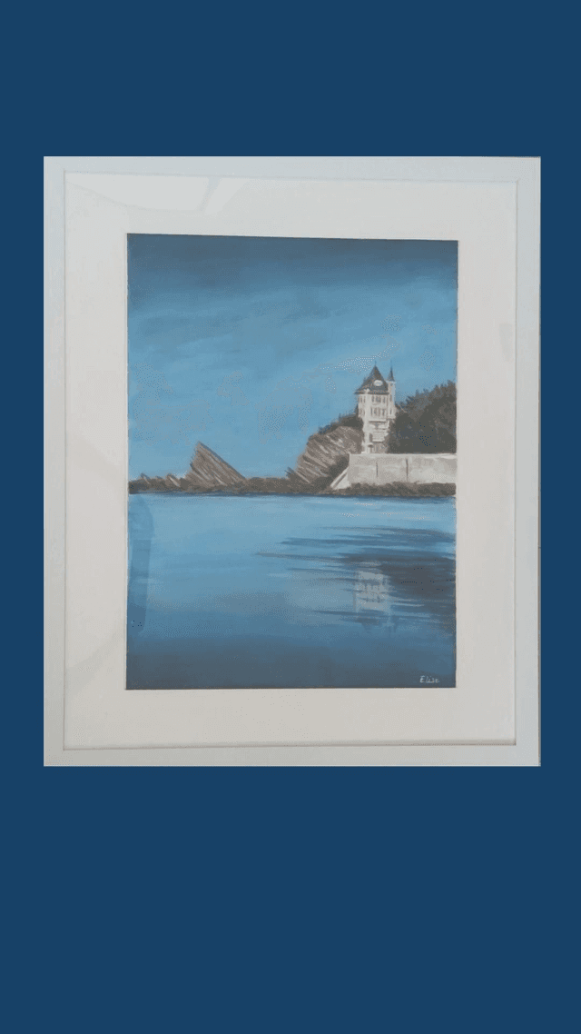 Ambiance bleue pour la Villa Belza 